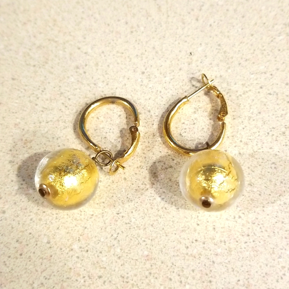 Murano glass earrings